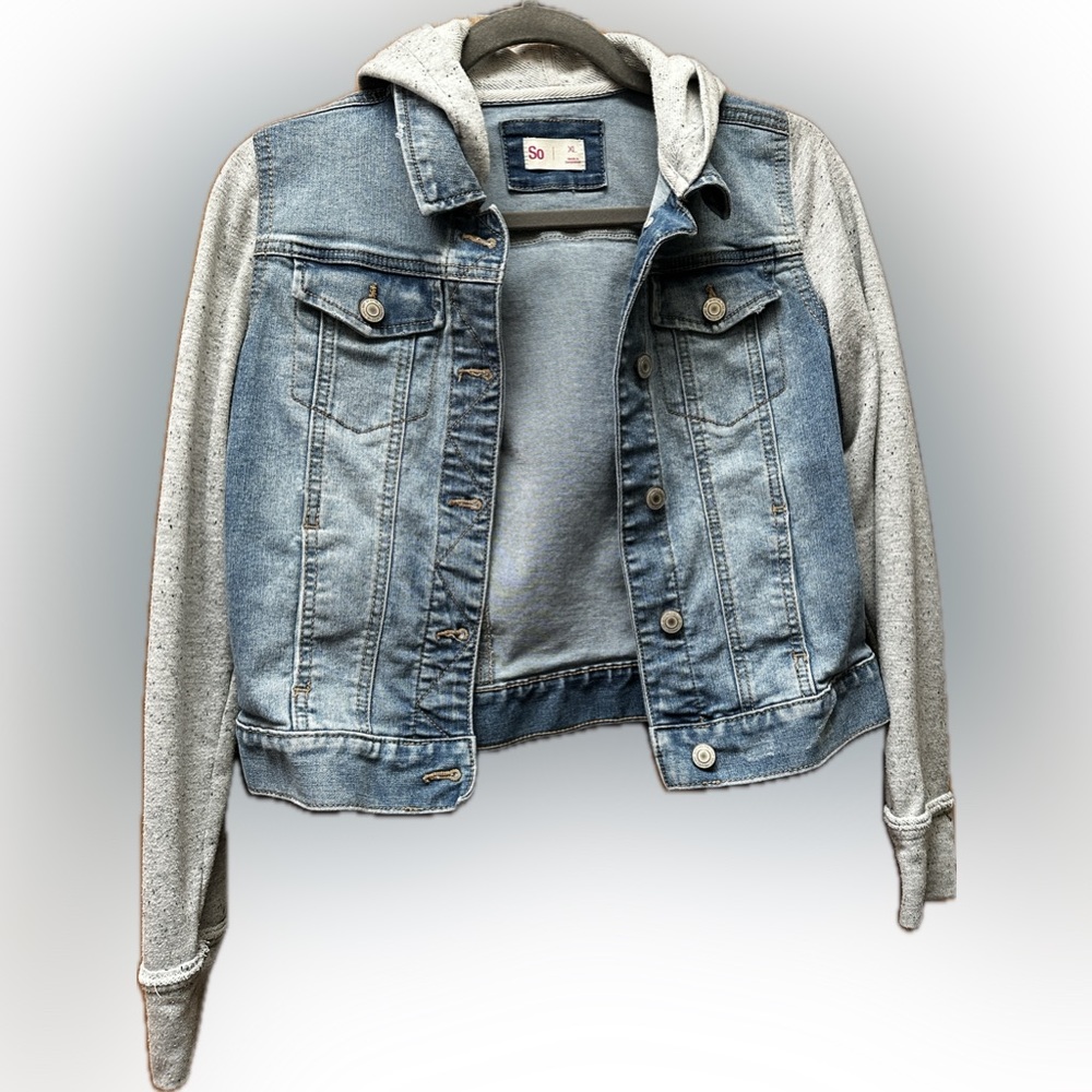 Denim jacket girls XL